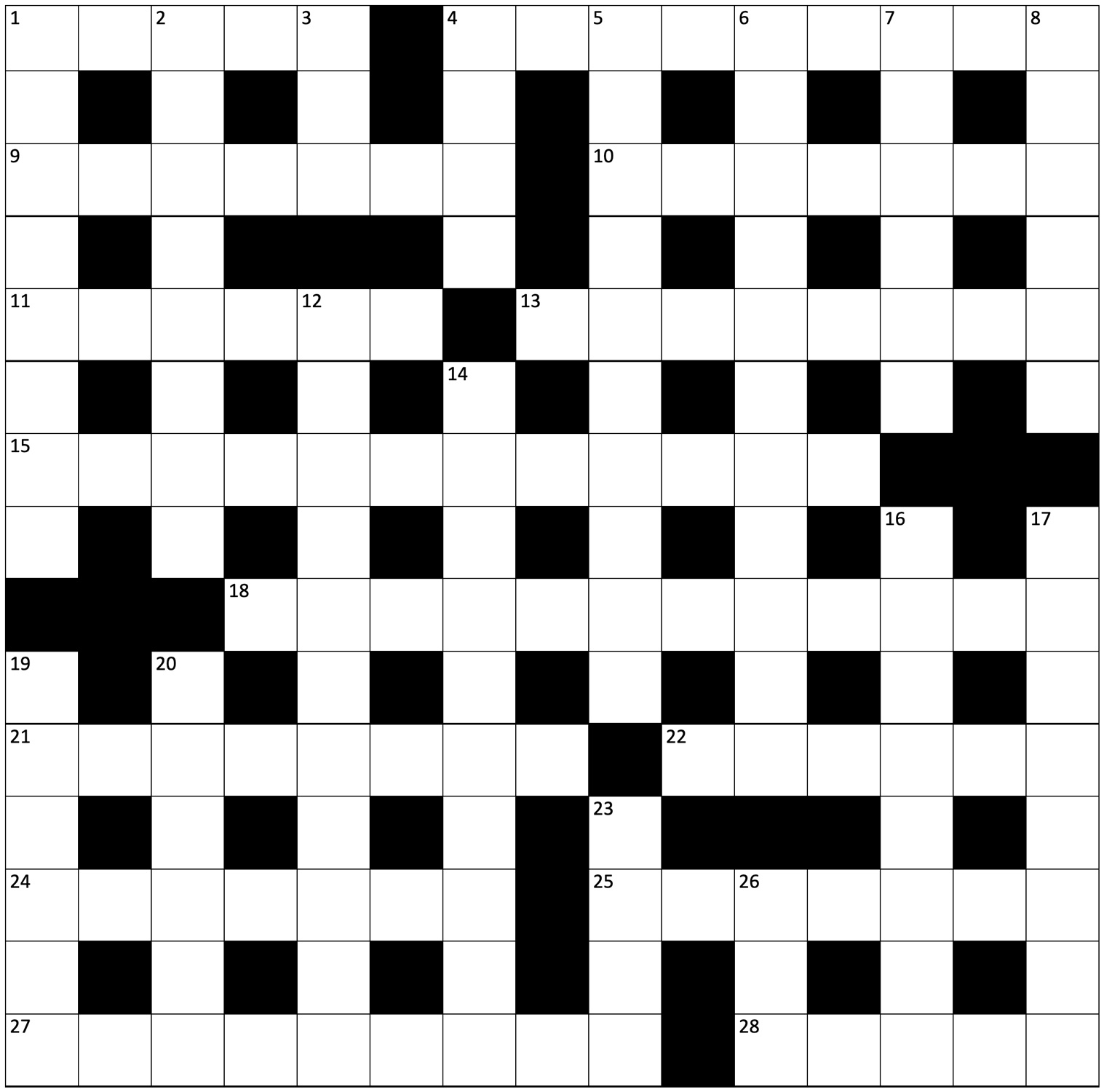 Cryptic crossword No.4